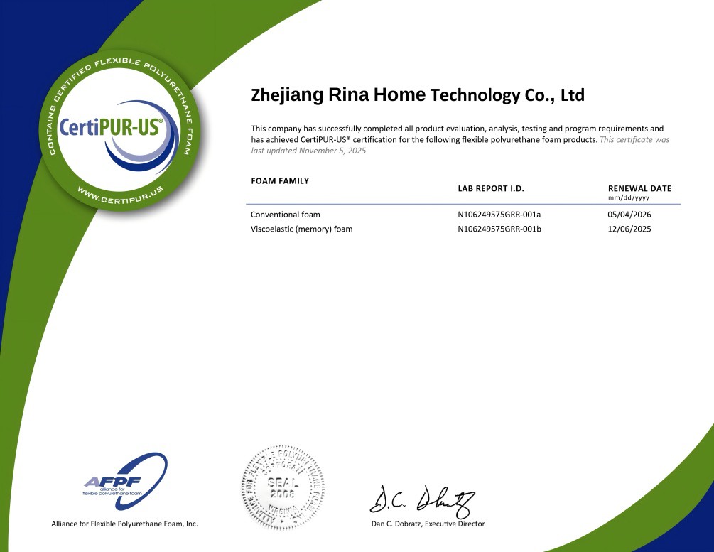 CertiPUR-US CertiPUR-US