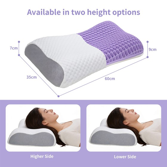 TPE Neck Support Pillow for Hotel TPE Neck Support Pillow for Hotel