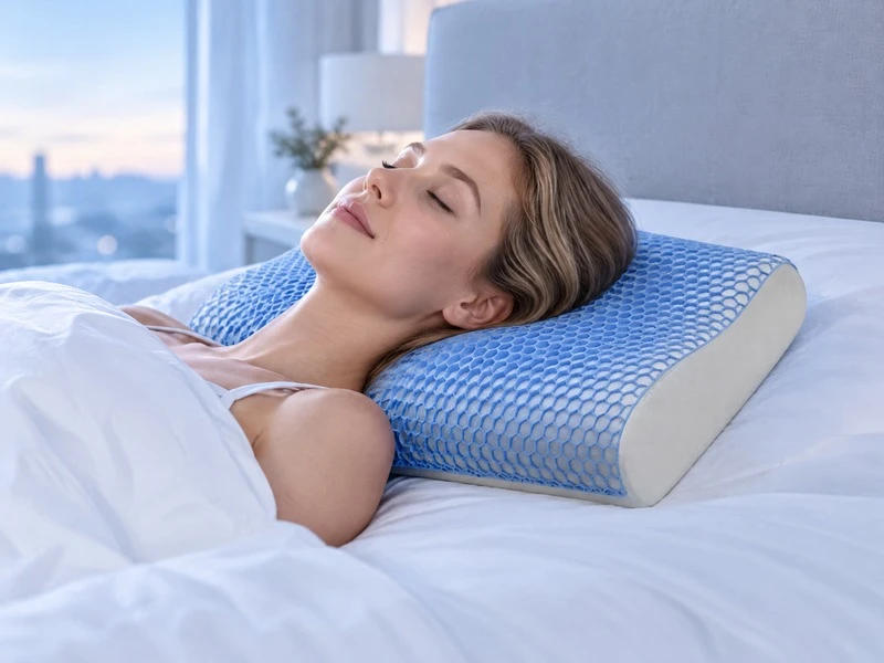 Cervical Support Through A Defined Pillow Profile Cervical Support Through A Defined Pillow Profile