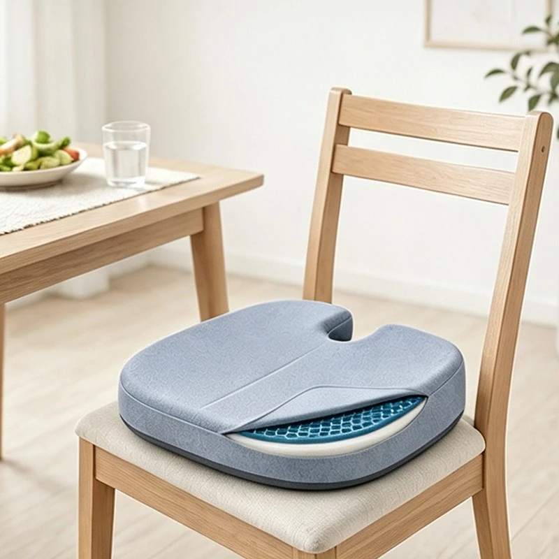 Memory Foam Gel Cooling Seat Cushion for Office & Workplace Memory Foam Gel Cooling Seat Cushion for Office & Workplace